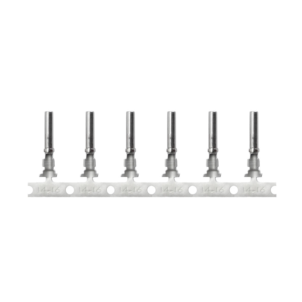 Pacer Deutsch Stamped  Formed Contacts f/14-18 AWG Wire - Socket Cavity Style - 100 Pack [T14DT-S-100]