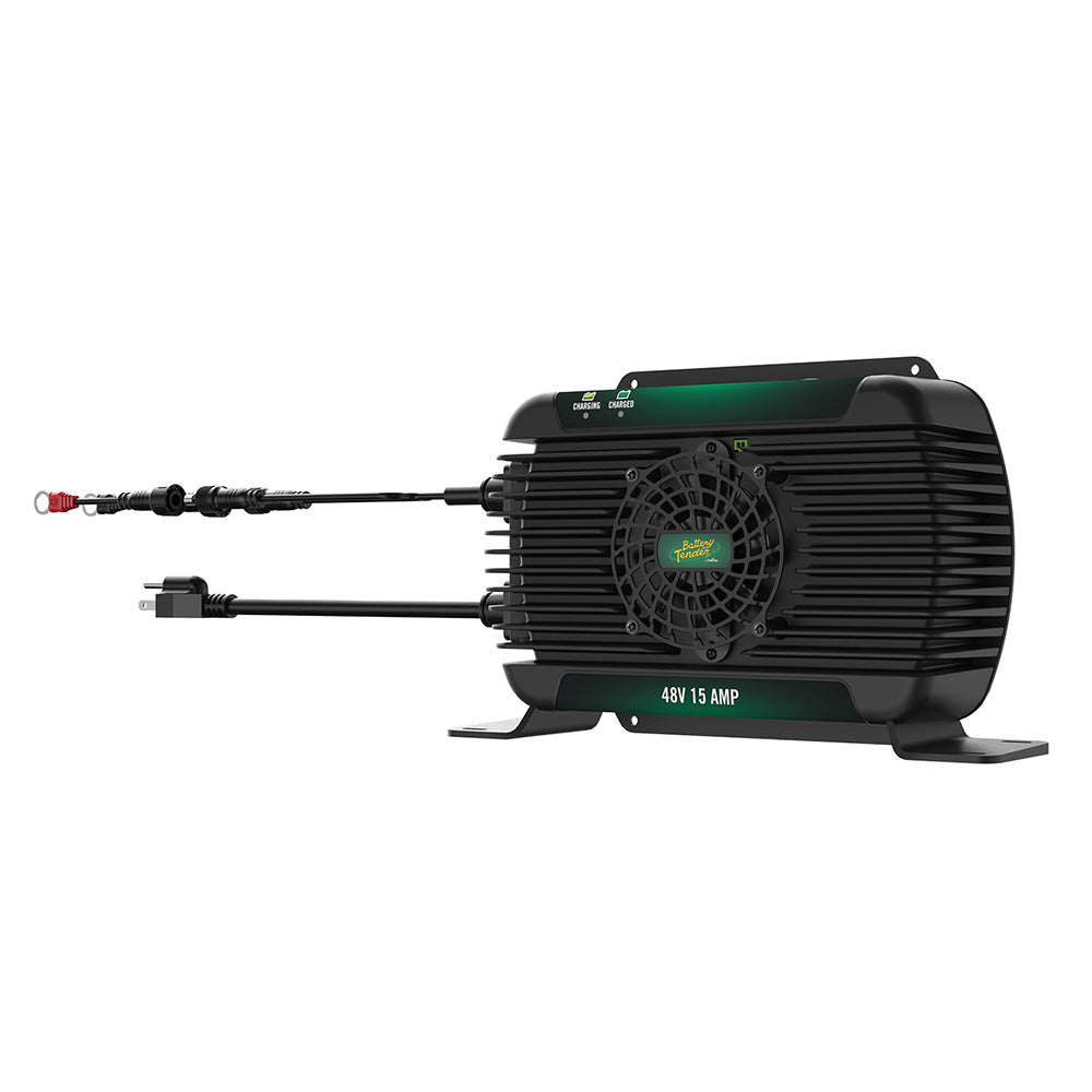 Battery Tender PowerPlus 48V 15 AMP On-Board Lithium Compatible Battery Charger  Maintainer [022-2014-DL-WH]