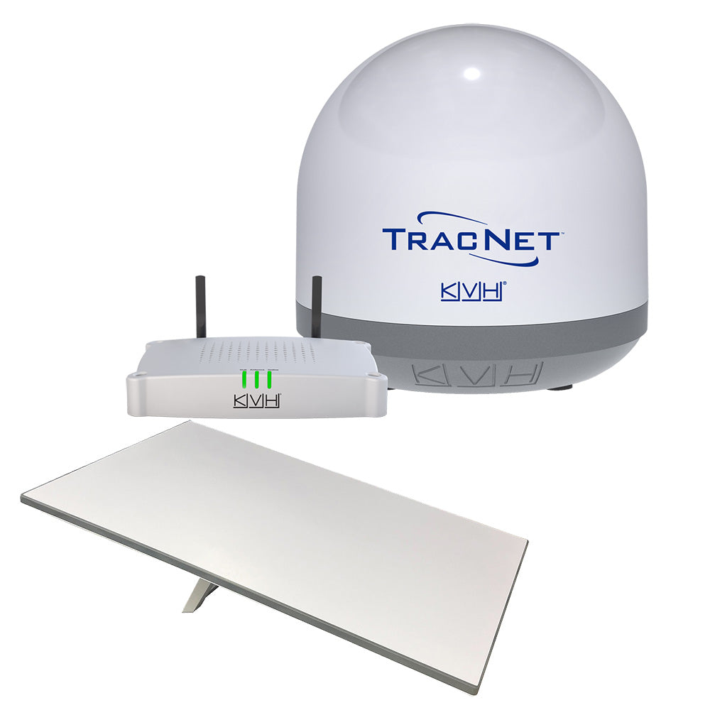 KVH Starlink Premium Standard RV Flat Panel Terminal w/TracNet Coastal Pro 5G/WiFi Compact Terminal w/TracNet Hub - Activation  Service Plans Through KVH ONLY [72-1081/01-0465]