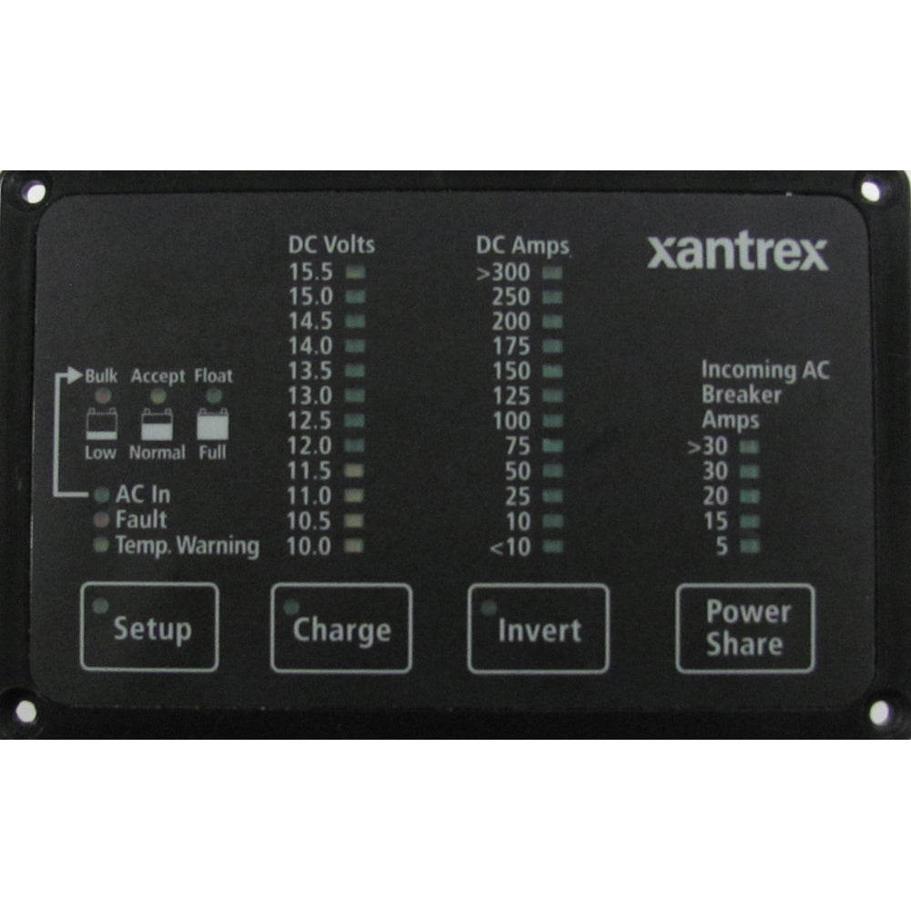 Xantrex Heart FDM-12-25 Remote Panel, Battery Status  Freedom Inverter/Charger Remote Control [84-2056-01]