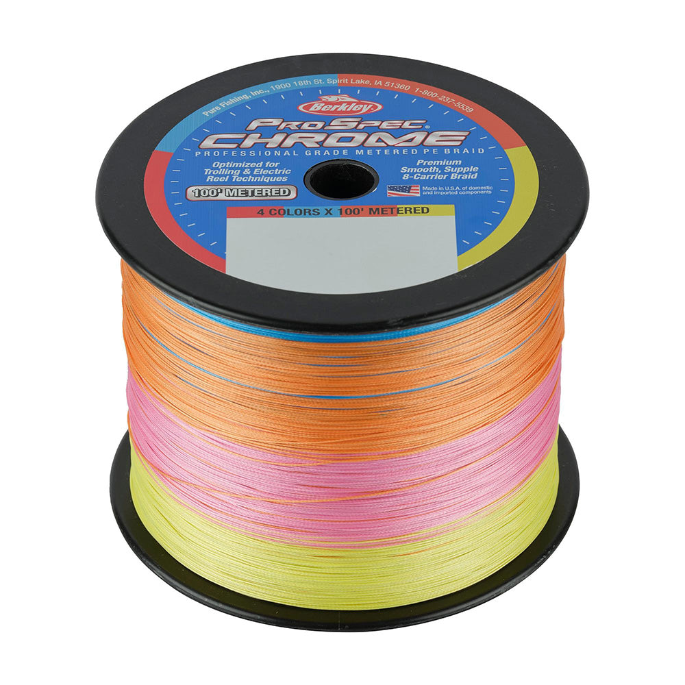 Berkley ProSpec Chrome 4 x 100' Metered Braid - 20lb - 3500yd [1640955]