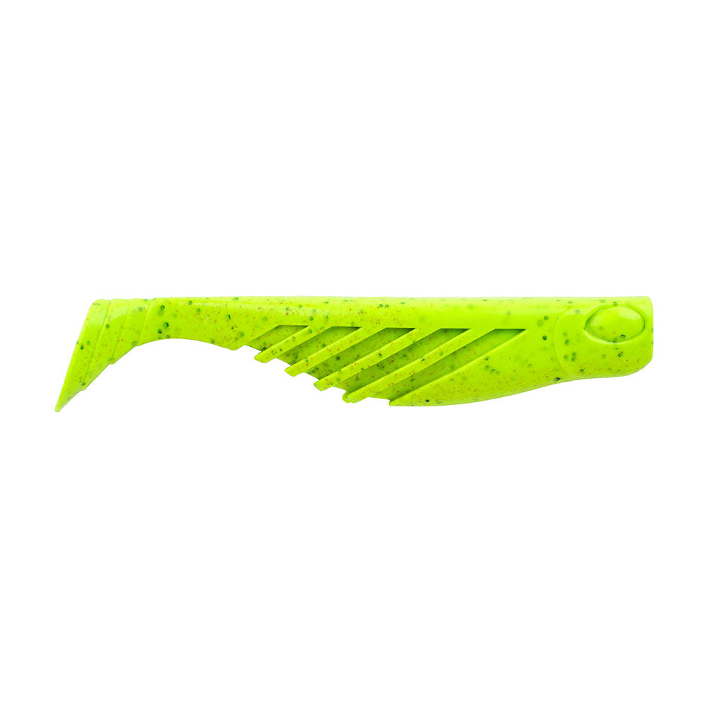 Berkley Gulp! Saltwater Ripple Mullet - 4" - Chartreuse Pepper GSRM4-CP [1637696]