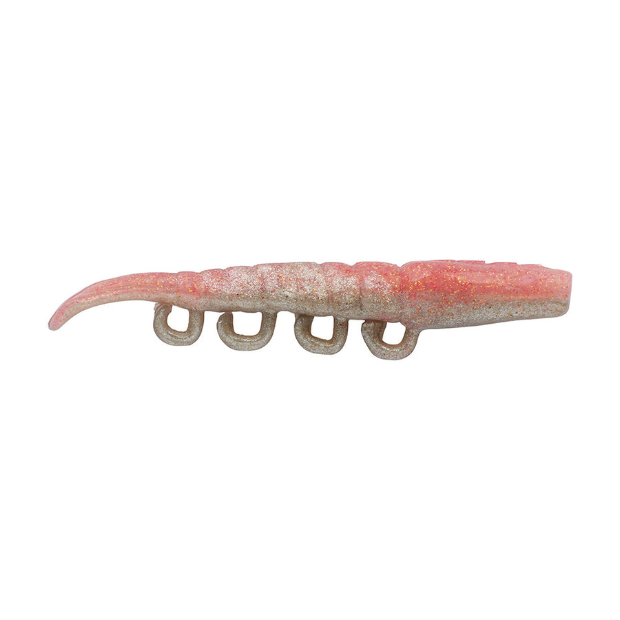 Berkley Gulp! Saltwater Turbo Shrimp - 4" - Flamingo Chrome [1637584]