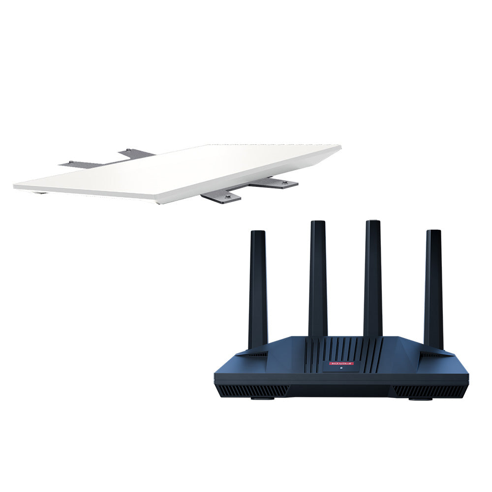 KVH Starlink Performance Gen 3 Kit w/Flat Mount  CommBox Edge Core Communications Gateway  Wi-Fi Router - Activation  Service Plans Through KVH ONLY [72-1113-FLAT-CO]