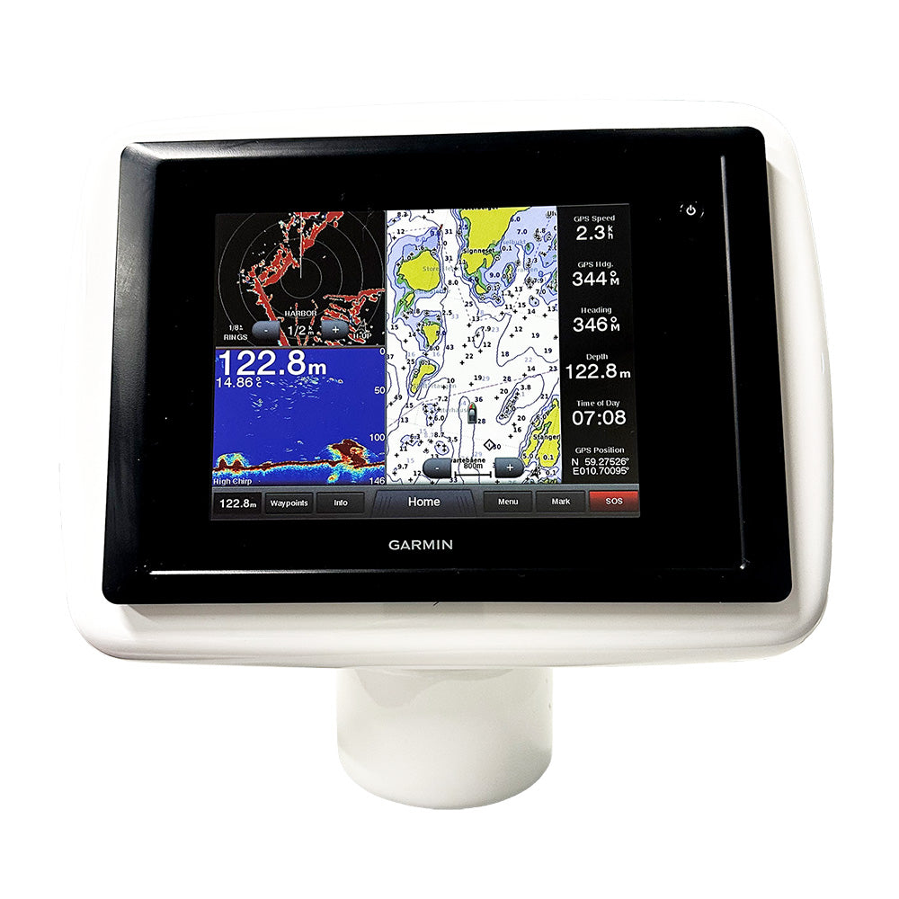 Seaview PowerPod Uncut w/Aluminum Base - 11.125"W x 8"H Usable Face [SV4800P]