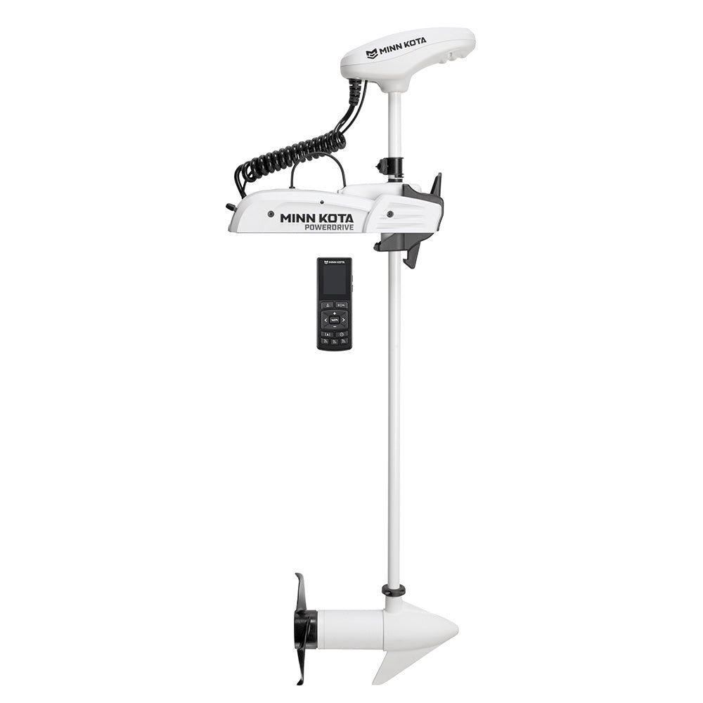 Minn Kota Riptide PowerDrive 55/MR Trolling Motor, 12V, 55lb Thrust, 54" Shaft, Micro Remote [1363541]