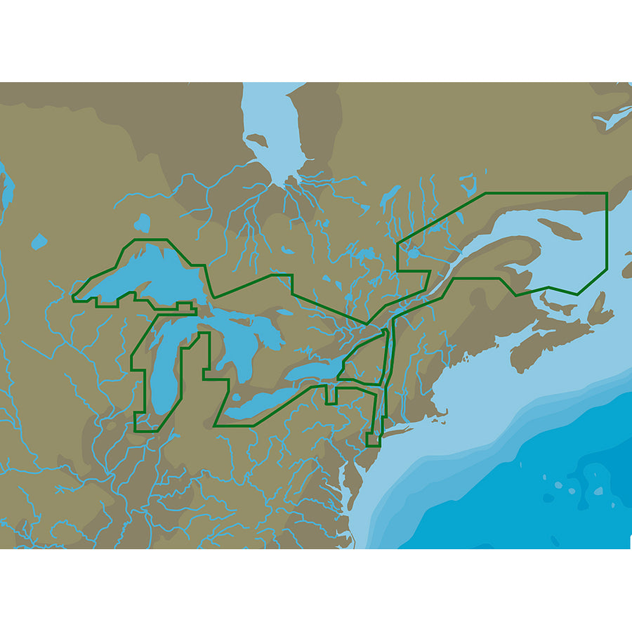 C-MAP 4D NA-D061 Great Lakes  St Lawrence Seaway -microSD/SD [M-NA-D061-MS]