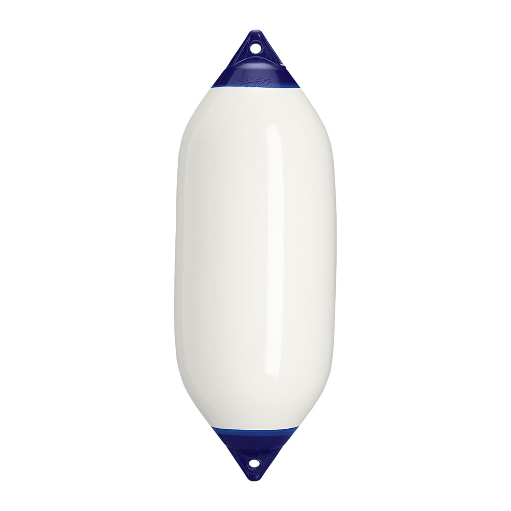 Polyform F-7 Twin Eye Fender 15" x 41" - White [F-7 WHITE]