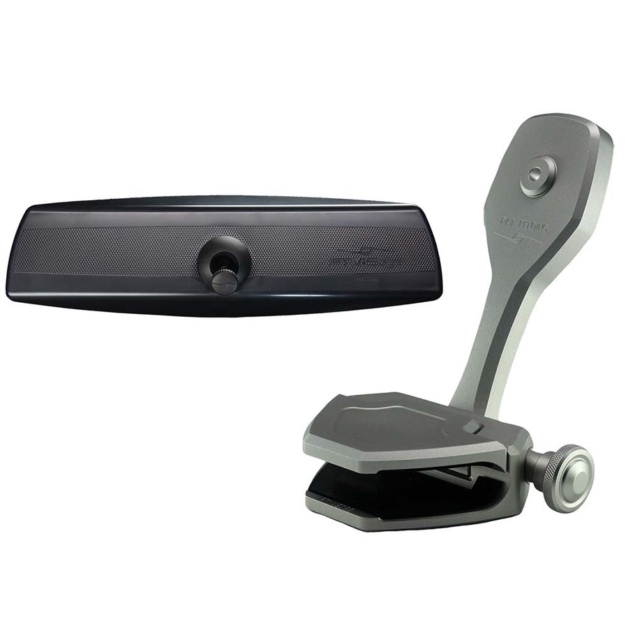 PTM Watersports Mirror/Bracket Kit w/VR-140 PRO Mirror  ZXR-300 (Titanium Grey) [P12848-2300TEBGR]