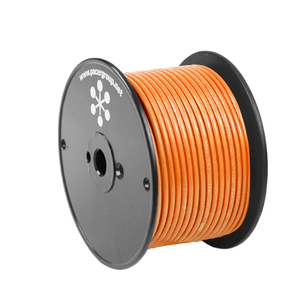 Pacer Orange 16 AWG Primary Wire - 100  [WUL16OR-100]
