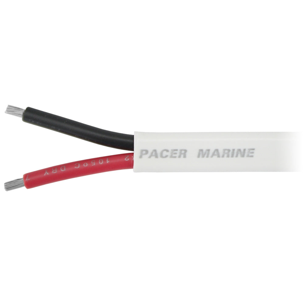 Pacer 16/2 AWG Duplex Cable - Flat Cable - Red/Black - 250' [W16/2DC-250]