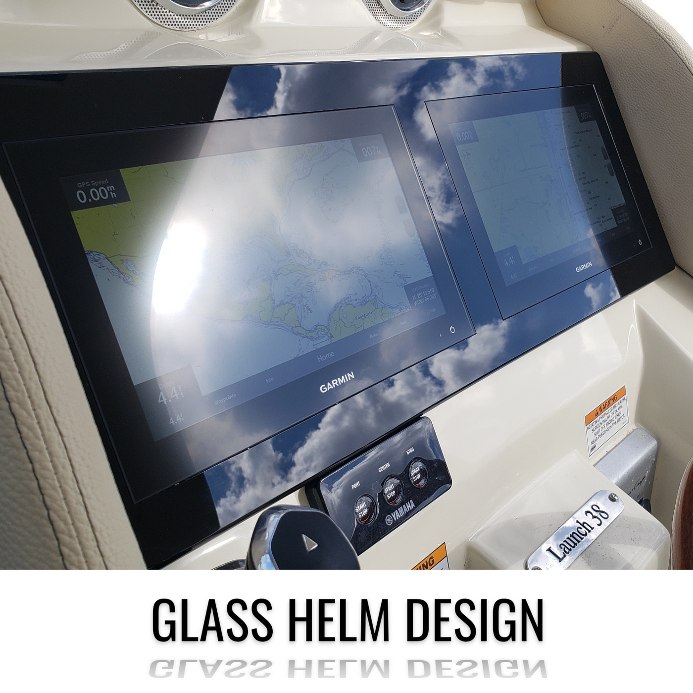 Custom Marine Dash Panels