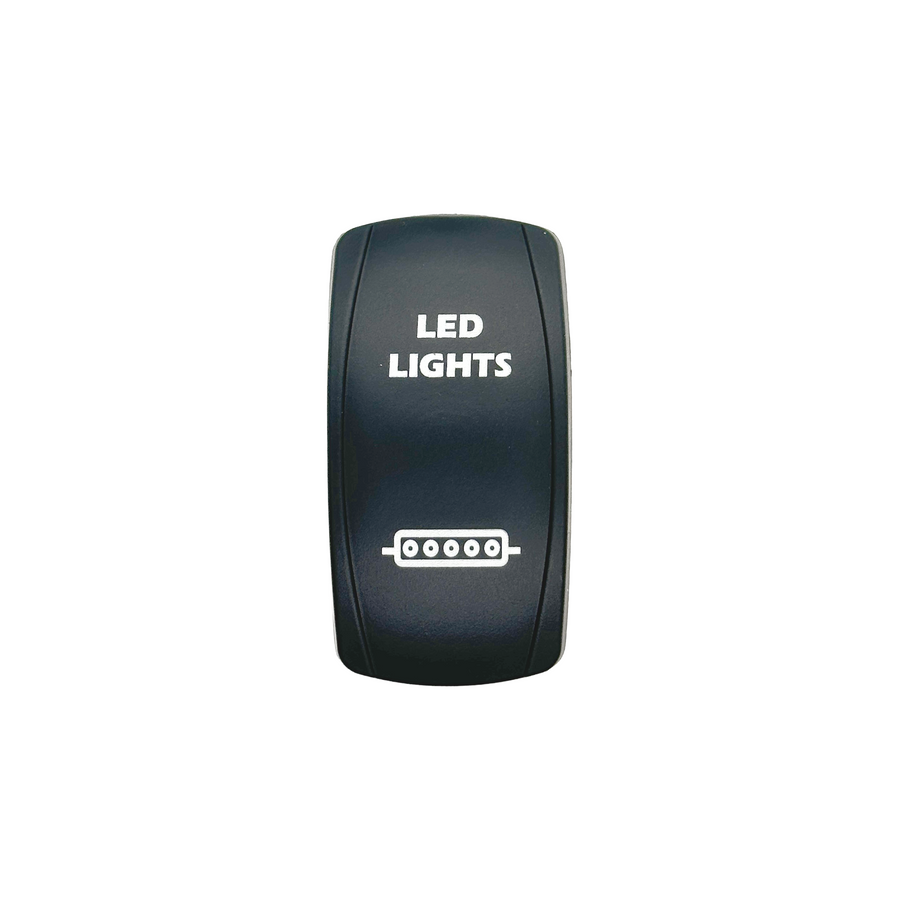 LED Lights Rocker Switch Cover