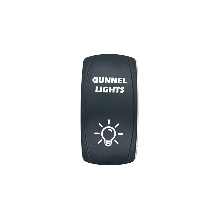 Gunnel Lights Rocker Switch Cover