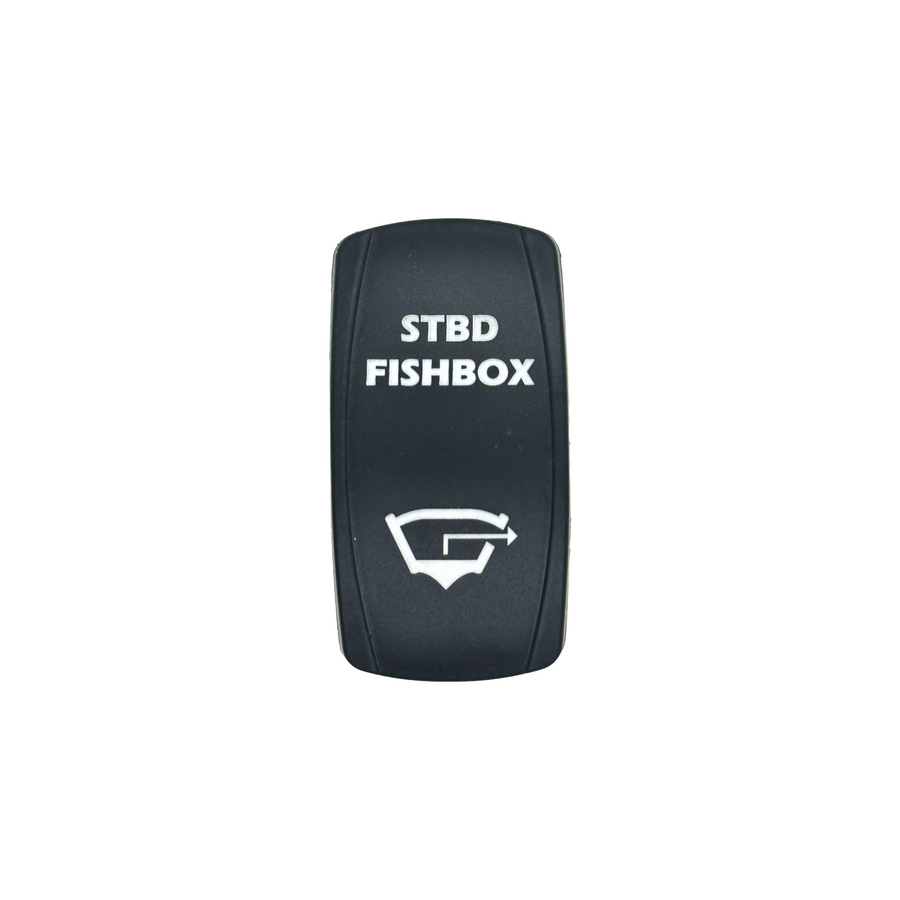 Starboard Fishbox Rocker Switch Cover
