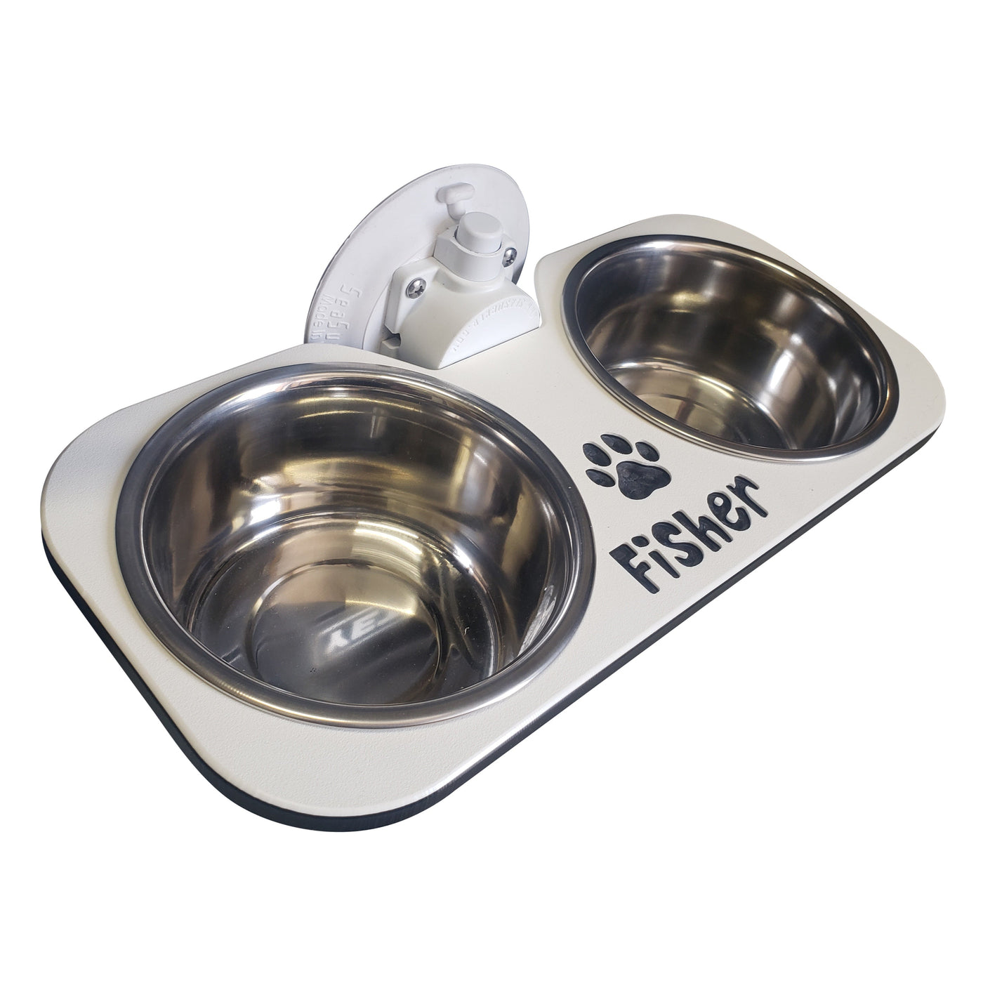 Boat Dog Dish Holder
