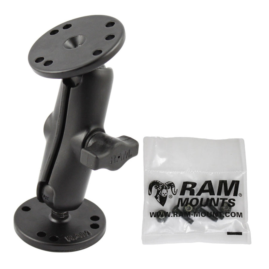 RAM Mount 1" Ball Light Use Surface Mount f/Garmin echo 100, 150, 300c [RAM-B-101-G4]
