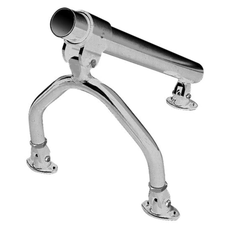 Rupp Adjustable Center Rigger Base - Silver [CA-0001] · SN Yacht Products